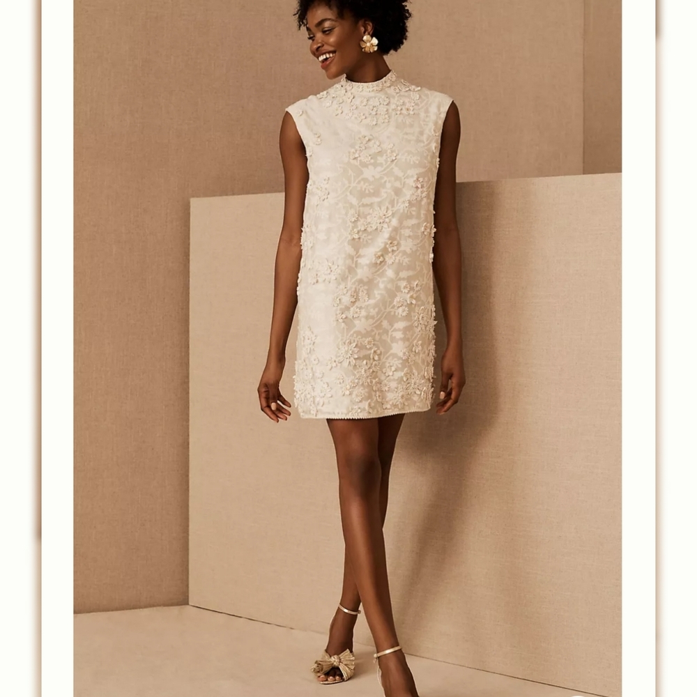 BHLDN Anthropologie Payal Jain Archer Mini Dress